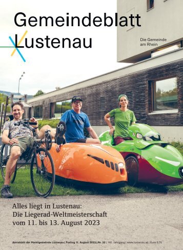 Gemeindeblatt Lustenau Nr. 32 | Freitag, 11. August 2023