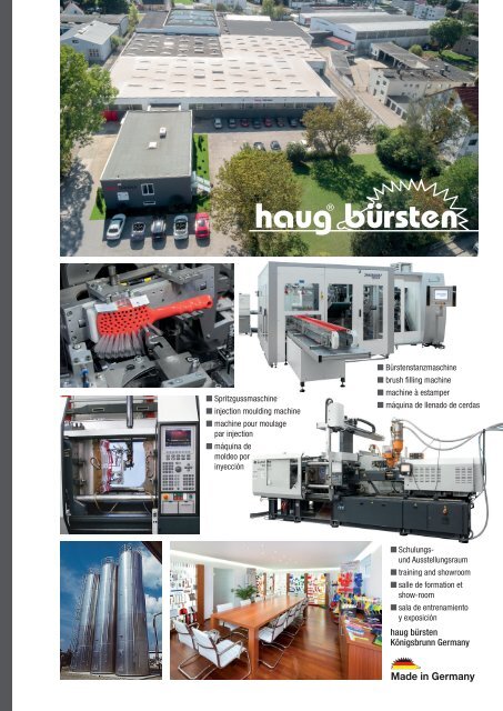 Haug Bürsten - Katalog 2023