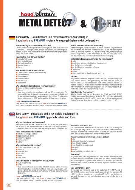 Haug Bürsten - Katalog 2023