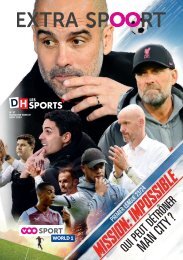 DH/Les Sports+ - ExtraSpoort - Ed. 12 août 2023