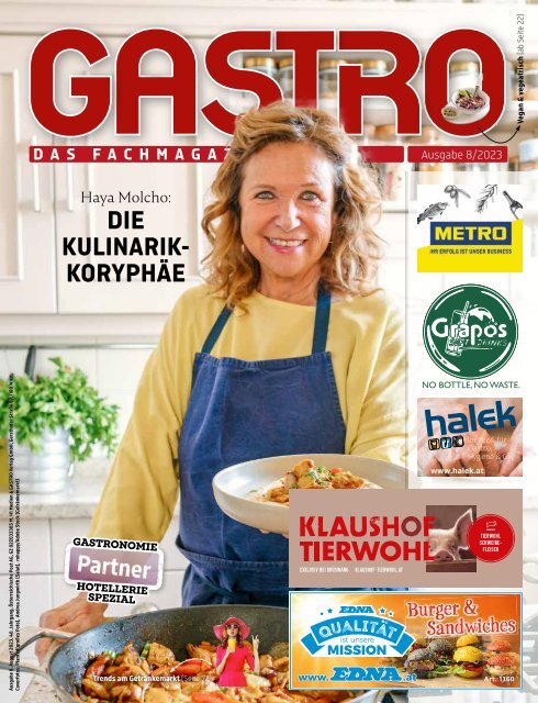 GASTRO das Fachmagazin 8/23