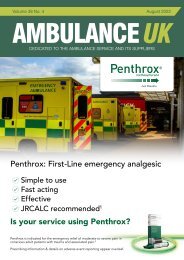 Ambulance UK August 2023