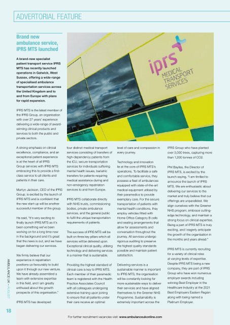 Ambulance UK August 2023