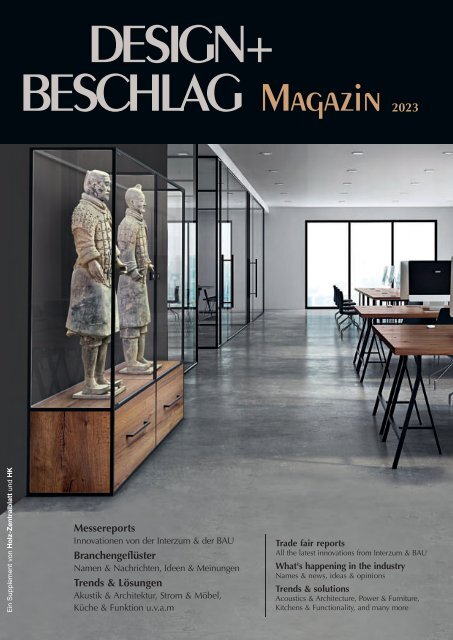 DESIGN+BESCHLAG Magazin 2023