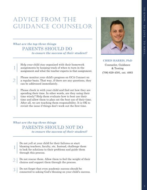 GCA Parent Manual