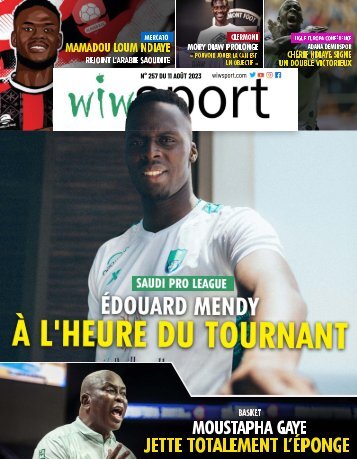 Journal wiwsport n257 - 11 août 2023