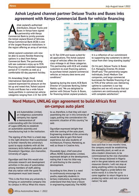 Africa Automotive July-August issue 2022