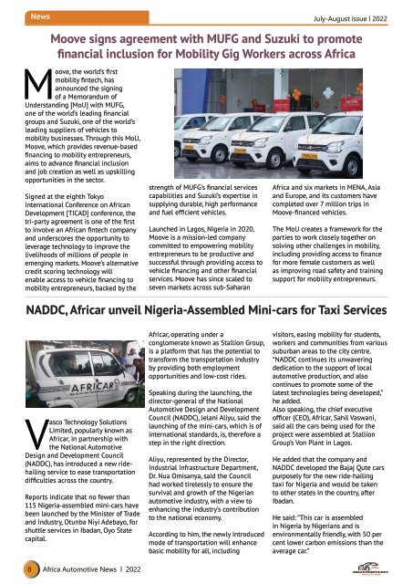 Africa Automotive July-August issue 2022