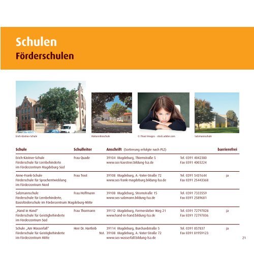 Bildungswegweiser Landeshauptstadt Magdeburg 2023/24
