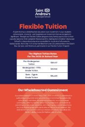 Flexible Tuition 