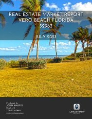 Vero Beach 32963 Real Estate Market Report July 2023