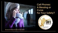 Cell Phones: A Blessing Or Curse For Your Safety?