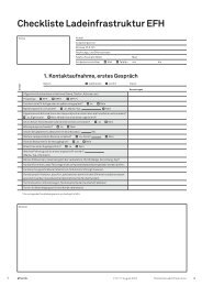 Checkliste Installation von Ladestationen im EFH