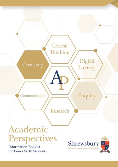 Shrewsbury School - Academic Perspectives