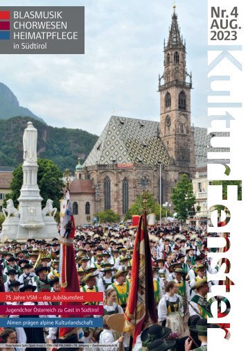 Kulturfenster Nr. 04|2023 - August 2023