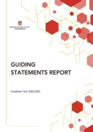 Guiding Statement Report 2022-23 