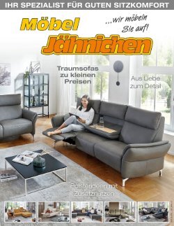 Traumsofas zu kleinen Preisen bei Möbel Jähnichen