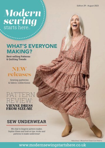 Modern Sewing Starts Here Edition 29