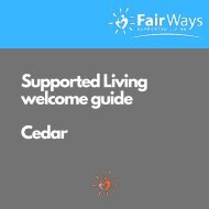 SL welcome guide - Cedar