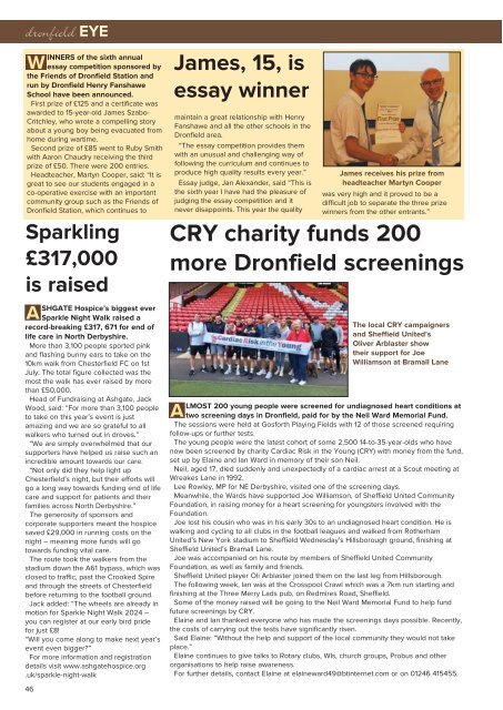 Dronfield Eye Issue 213 September 2023