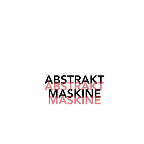 Abstrakt Maskine