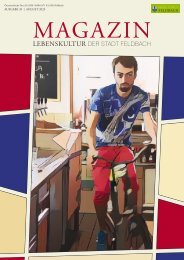 Lebenskultur Magazin der Stadt Feldbach - Ausgabe August 2023
