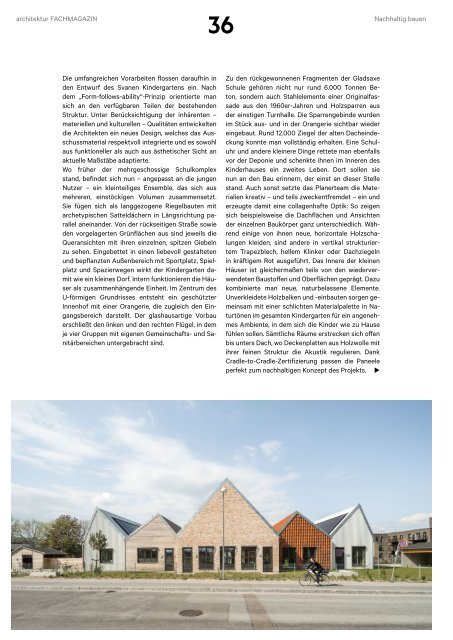 architektur FACHMAGAZIN Ausgabe 5 2023