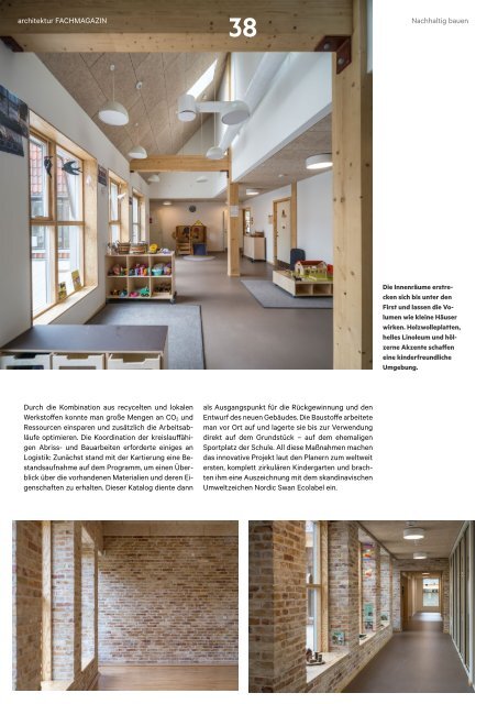 architektur FACHMAGAZIN Ausgabe 5 2023