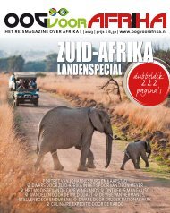 OOG VOOR AFRIKA Landenspecial Zuid-Afrika