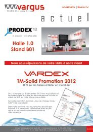 Halle 1.0 Stand B01 TM-Solid Promotion 2012 - Vargus ...