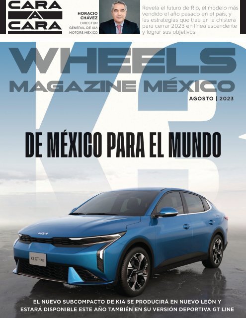Wheels Magazine México Agosto 2023