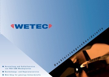 Download - WETEC | Gesellschaft für Werkzeugtechnik GmbH