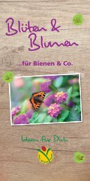 Insektenflyer Blumen RZ Team qr