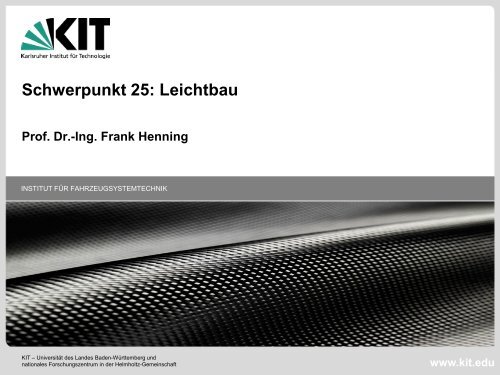 Leichtbau - KIT