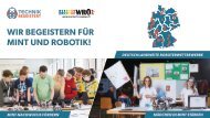 TECHNIK BEGEISTERT / World Robot Olympiad Partnerschaft