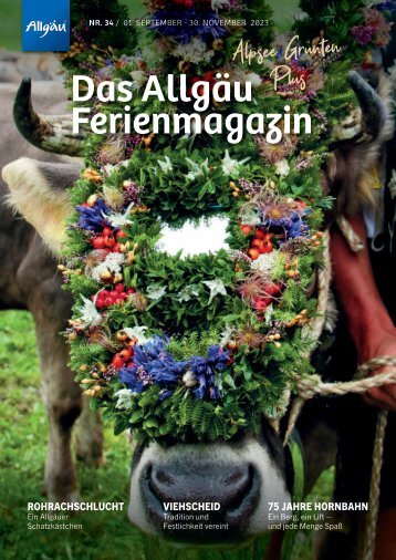 Das Allgäu Ferienmagazin - Alpsee Grünten Plus "Ausgabe 34"