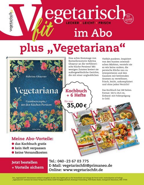 Vegetarisch fit 05/2023