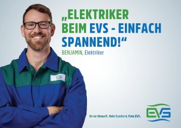 EVS-Machs Klar! Jetzt bewerben! / Elektriker