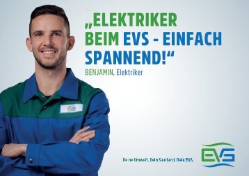 EVS-Machs Klar! Jetzt bewerben! / Elektriker