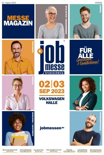 Das MesseMagazin zur jobmesse braunschweig 2023
