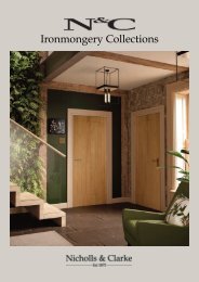 N&C Ironmongery Collection Catalogue