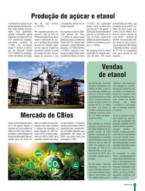 Jornal Paraná Agosto 2023