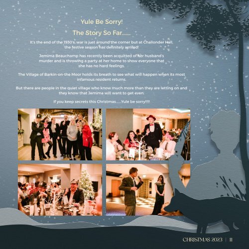 DoubleTree by Hilton, Cadbury House - An Enchanted Forest Christmas Brochure 2023