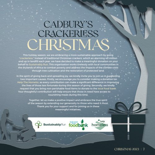 DoubleTree by Hilton, Cadbury House - An Enchanted Forest Christmas Brochure 2023