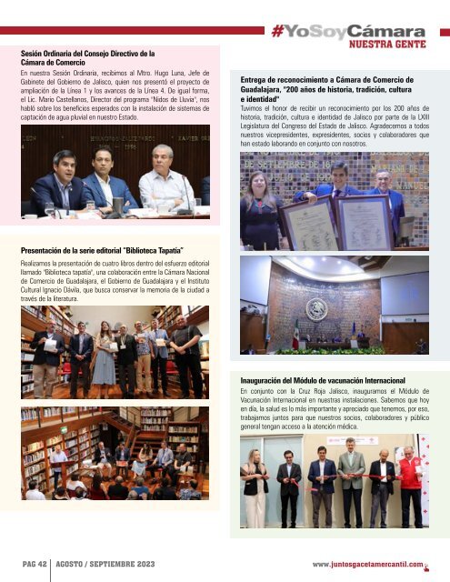 Revista Juntos Agosto / Septiembre 2023