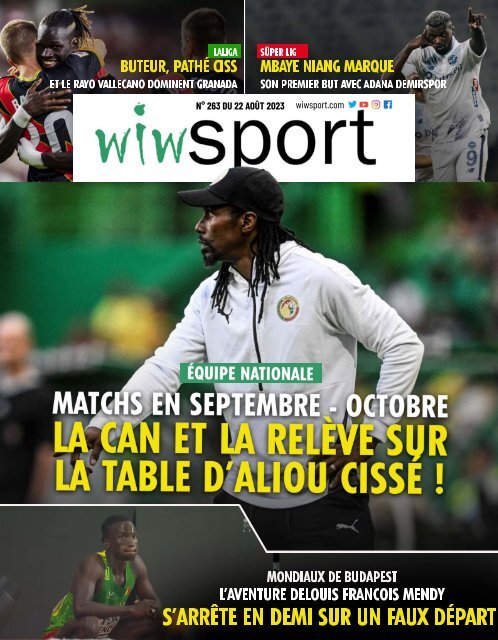 Journal wiwsport n263 - 22 août 2023