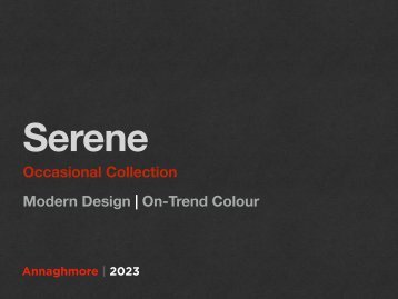 SERENE COLLECTION