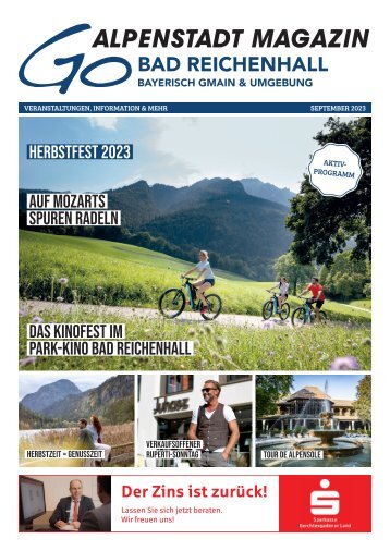 GO Bad Reichenhall Magazin | September 2023