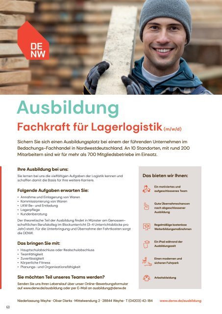 Ausbildung in Syke, Bassum, Bruchhausen-Vilsen