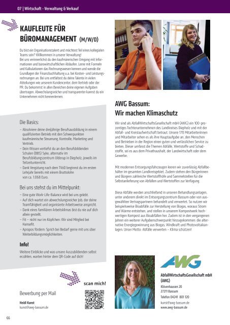 Ausbildung in Syke, Bassum, Bruchhausen-Vilsen